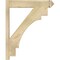 Ekena Millwork Merced Arts & Crafts Rough Sawn Outlooker, Douglas Fir, 6"W x 28"D x 34"H OUT06X28X34MRC03RDF - alternate 3